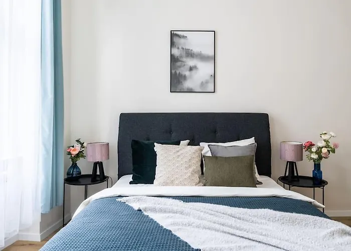 Apartament Deluxe 2bdrs In District Center Karlowe Wary
